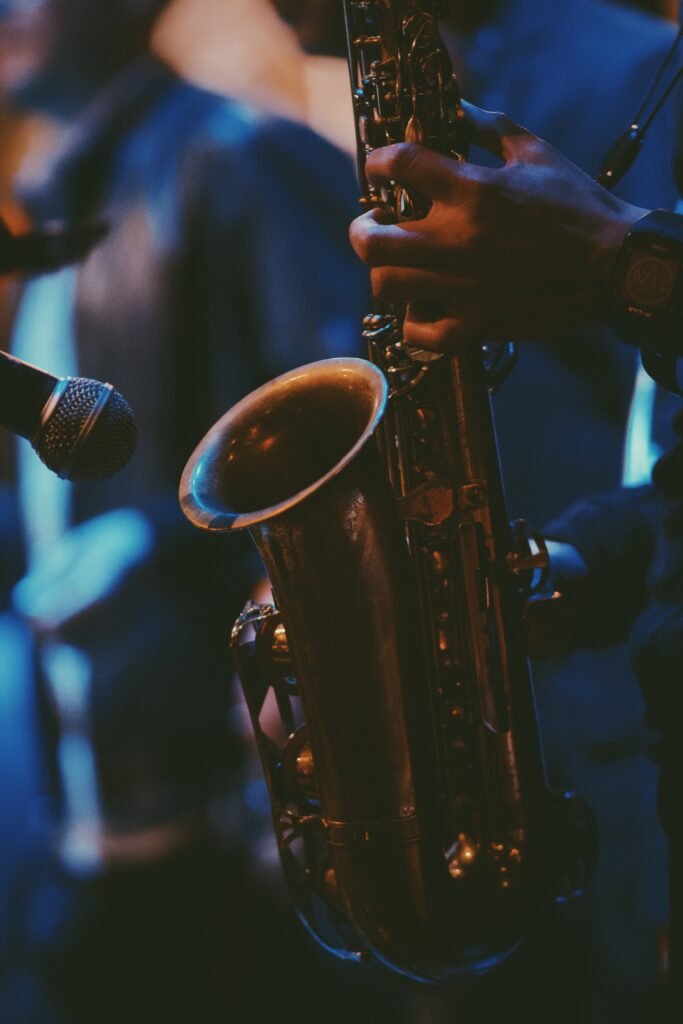 Foto de saxofón